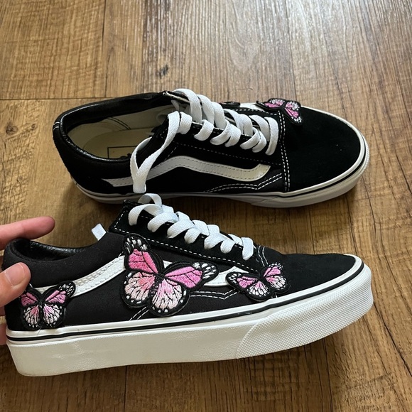 Vans Shoes - Custom Butterfly Vans